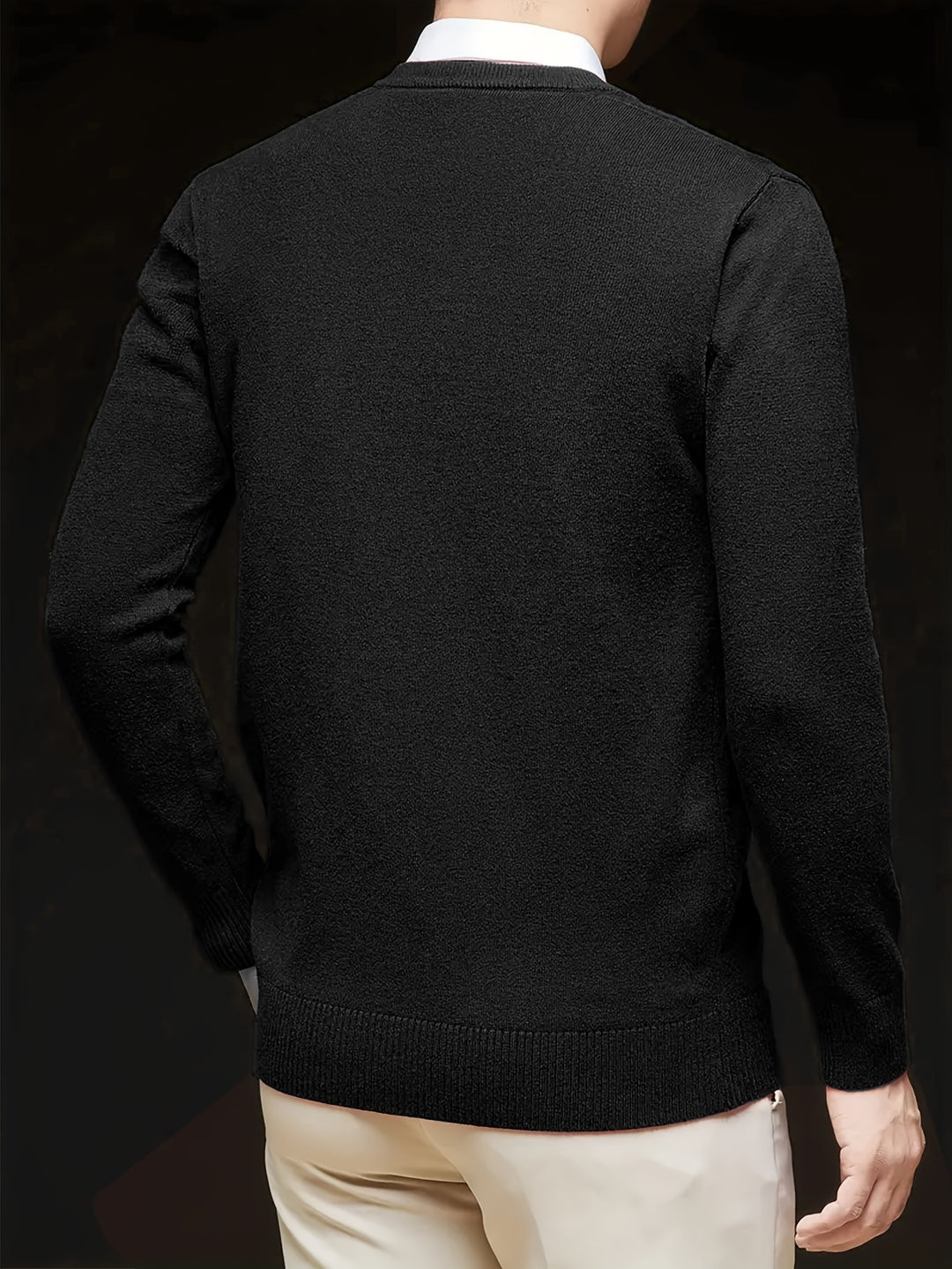 Lincoln | Refined V-Neck Jumper