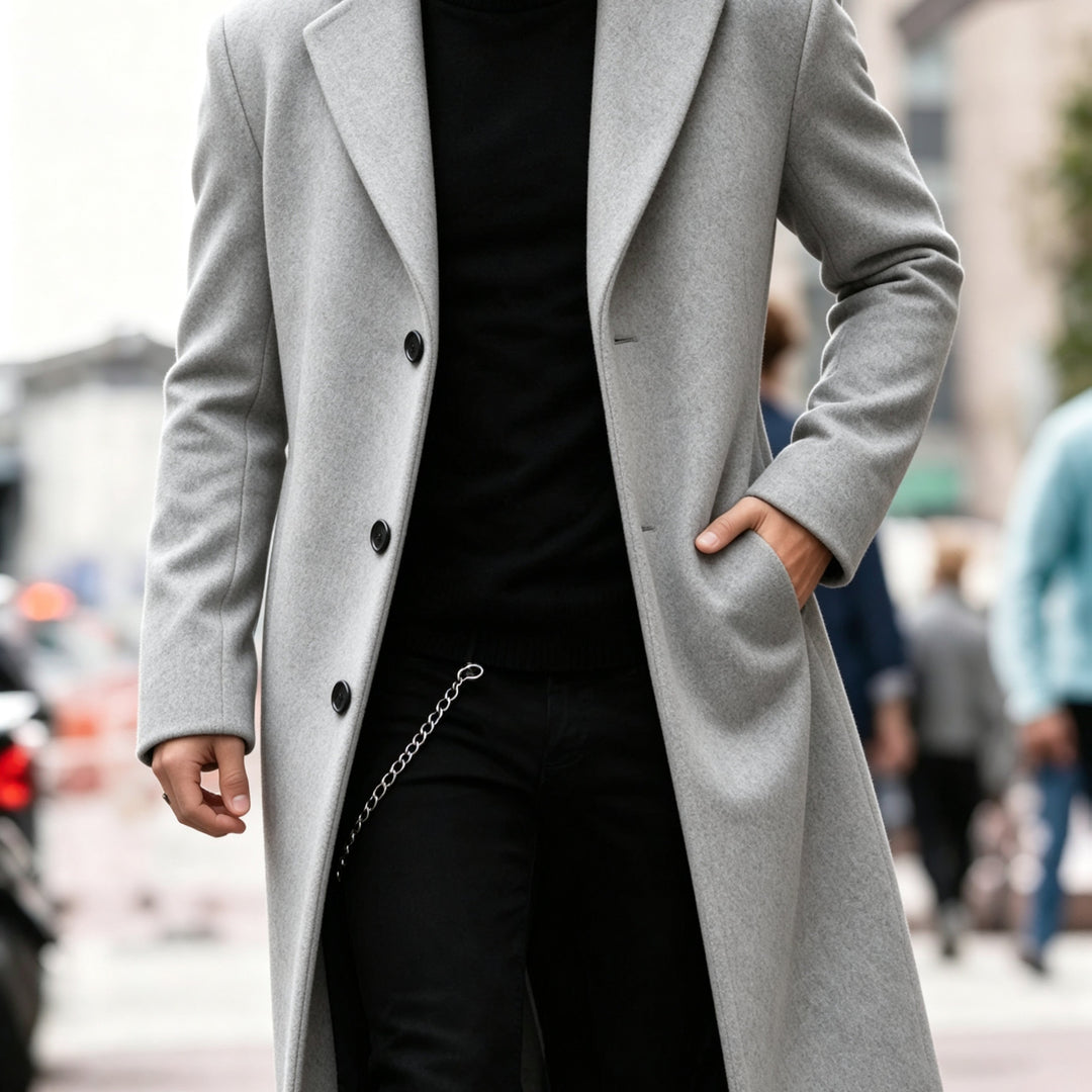 Theodore | Refined Longline Overcoat