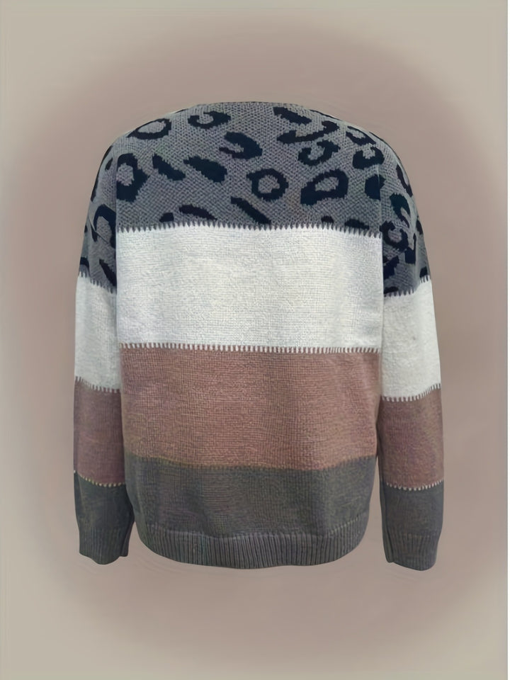 Colette | Colour-Block Statement Jumper
