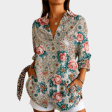 Gemma | Relaxed Floral Blouse