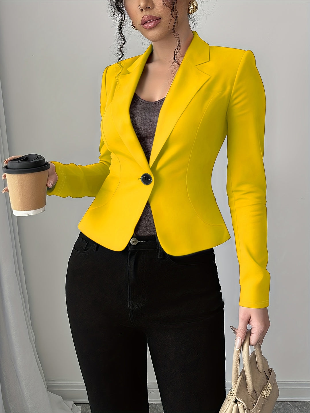 Cora | Tailored Single-Button Blazer