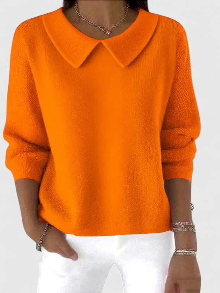 Imogen | Refined Collared Sweater