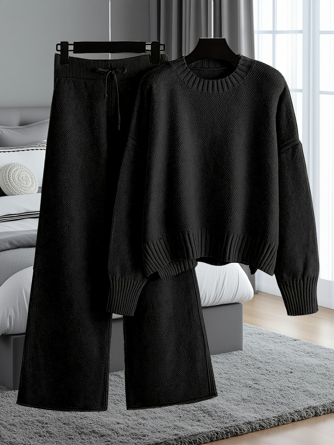 Eliza | Relaxed Wide-Leg Two-Piece Set