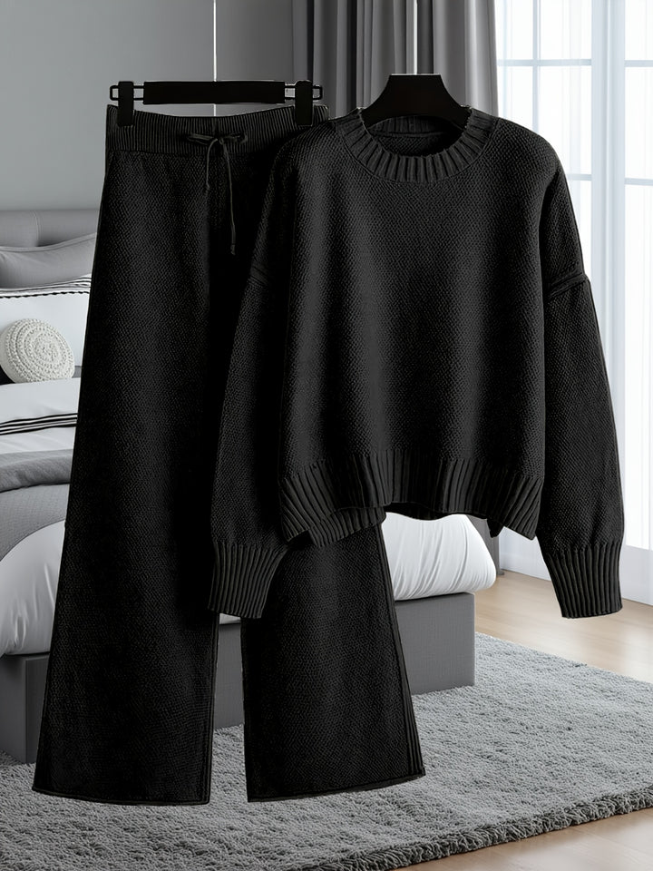 Eliza | Relaxed Wide-Leg Two-Piece Set
