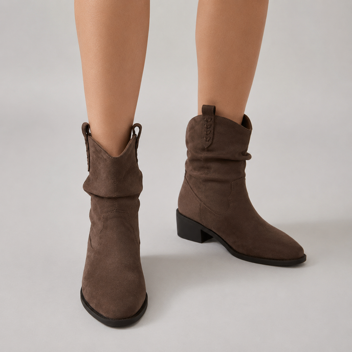 Maude | Slouchy Western Boots