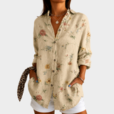 Constance | Vintage Floral Blouse