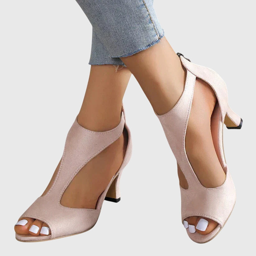 Lucia | Cushioned Block Heels