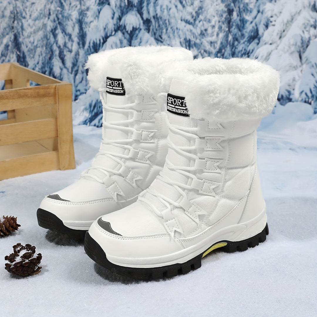 Wynter | Cosy Lace-Up Snow Boots