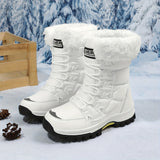 Wynter | Cosy Lace-Up Snow Boots