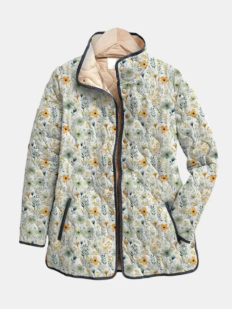 Coralyn | Floral Quilted Jacket
