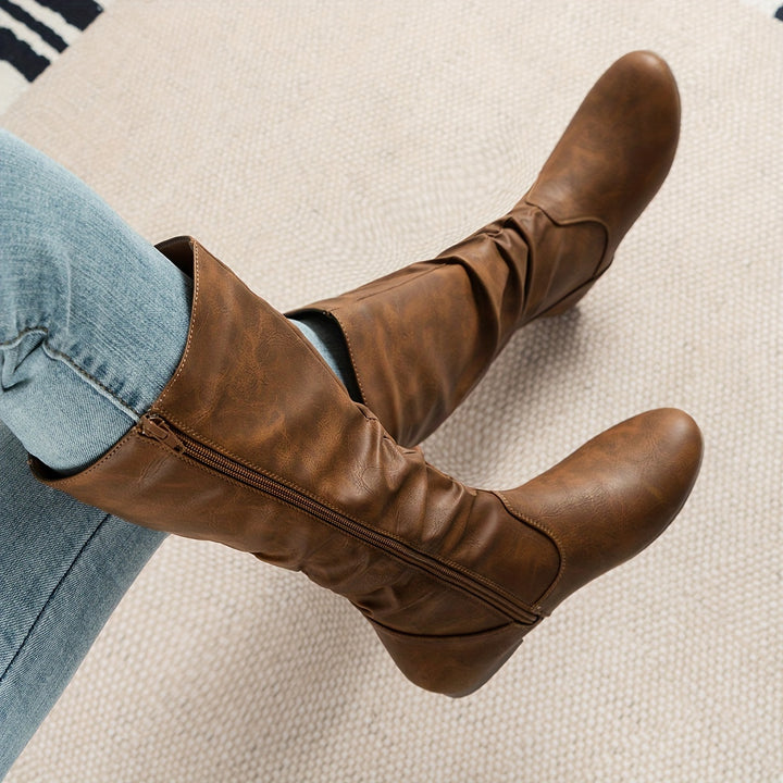 Felicity | Slouch Mid-Calf Boots