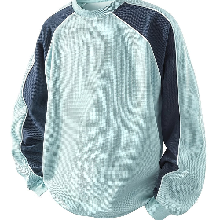 Elliot | Colour-Block Crew Neck Sweatshirt