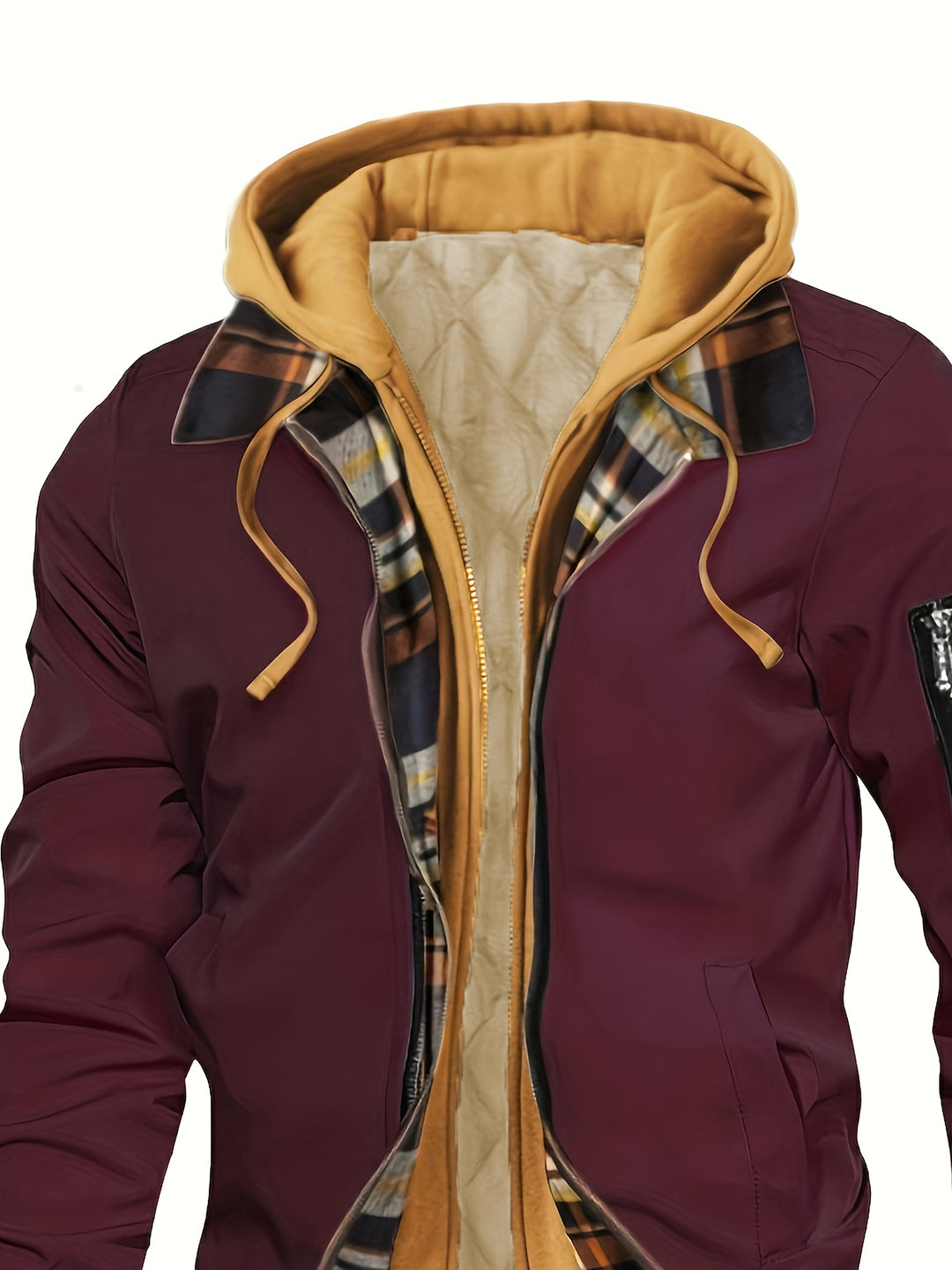 Everett | Insulated Hooded Zip Jacket