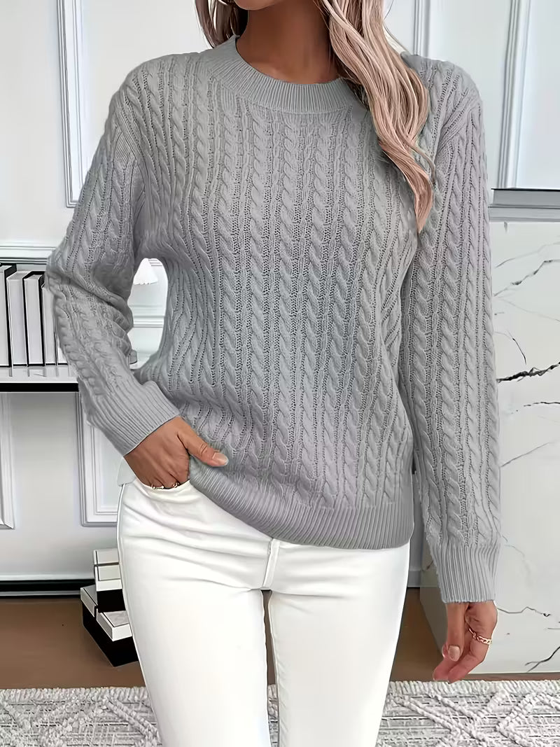 Ivy | Cosy Cable-Knit Sweater
