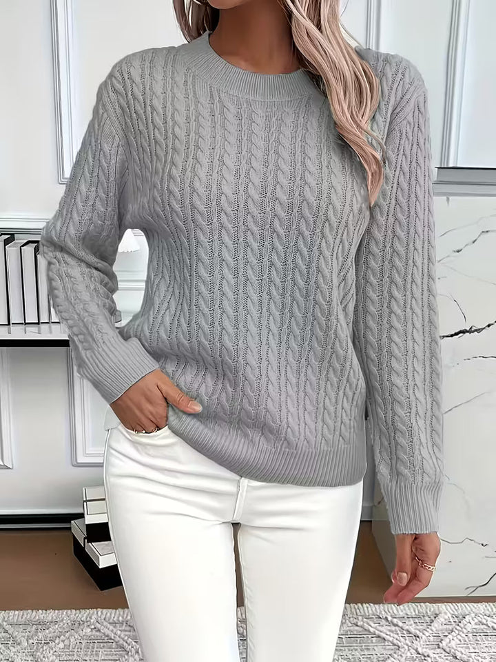 Ivy | Cosy Cable-Knit Sweater