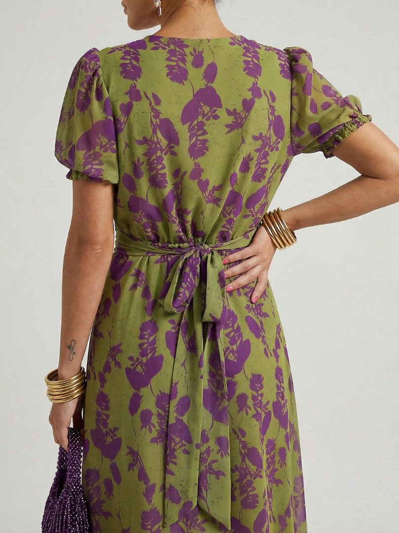 Clarissa | Relaxed Floral Midi Dress