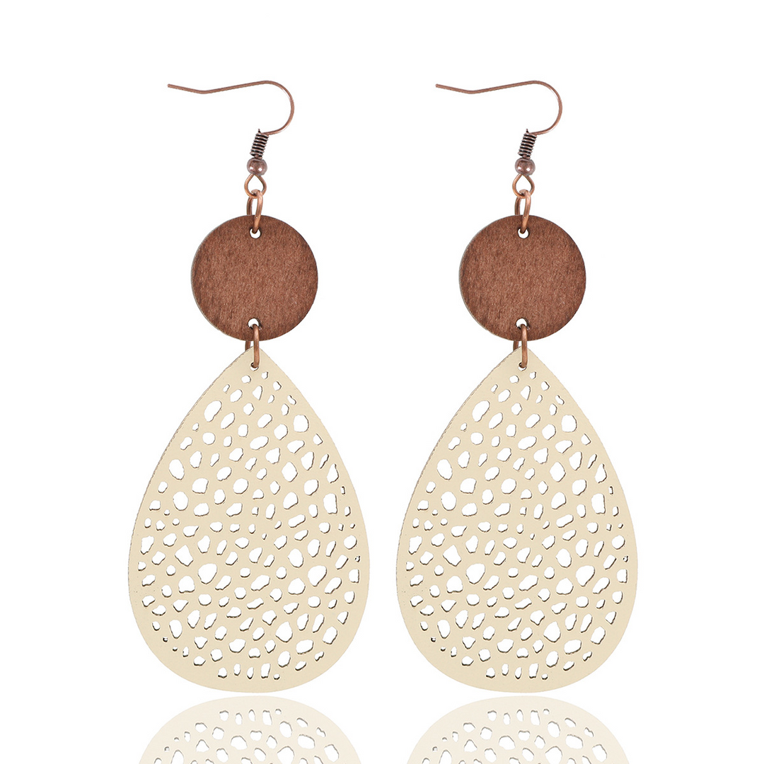 Beatryce | Vintage-Inspired Filigree Drop Earrings