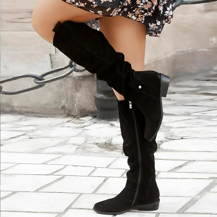 Margery | Slouchy Knee-High Boots
