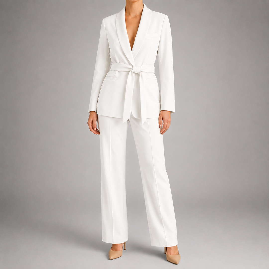 Marceline | Tie-Waist Two-Piece Set