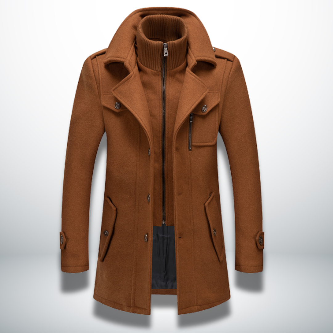 Reginald | Refined Layered Winter Coat