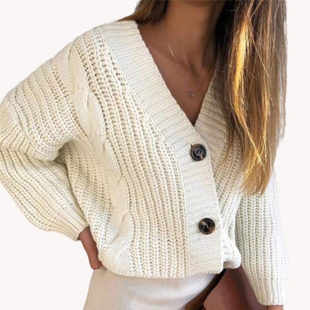 Wynne | Cosy Cable-Knit Cardigan
