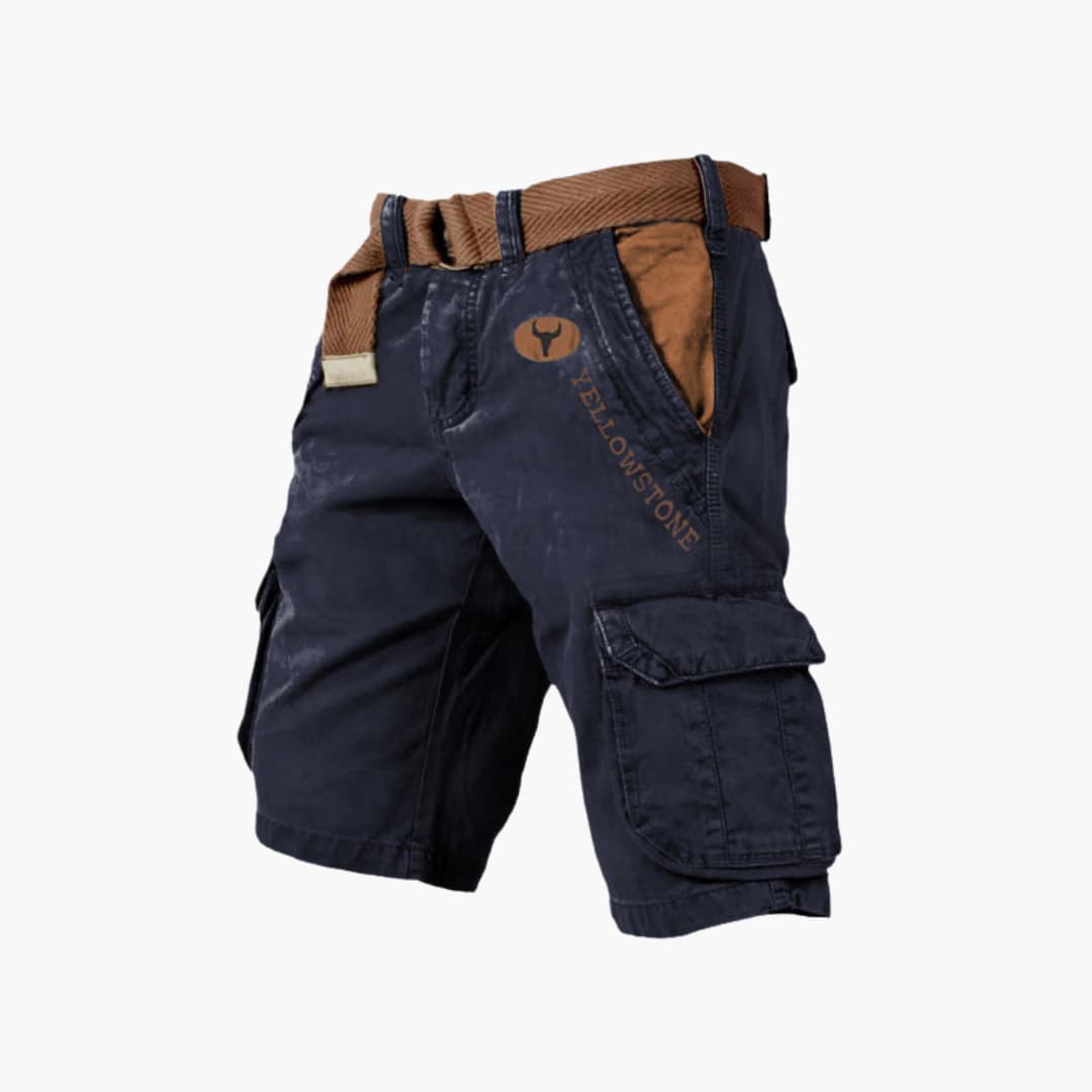 Hudson | Rugged Six-Pocket Cargo Shorts