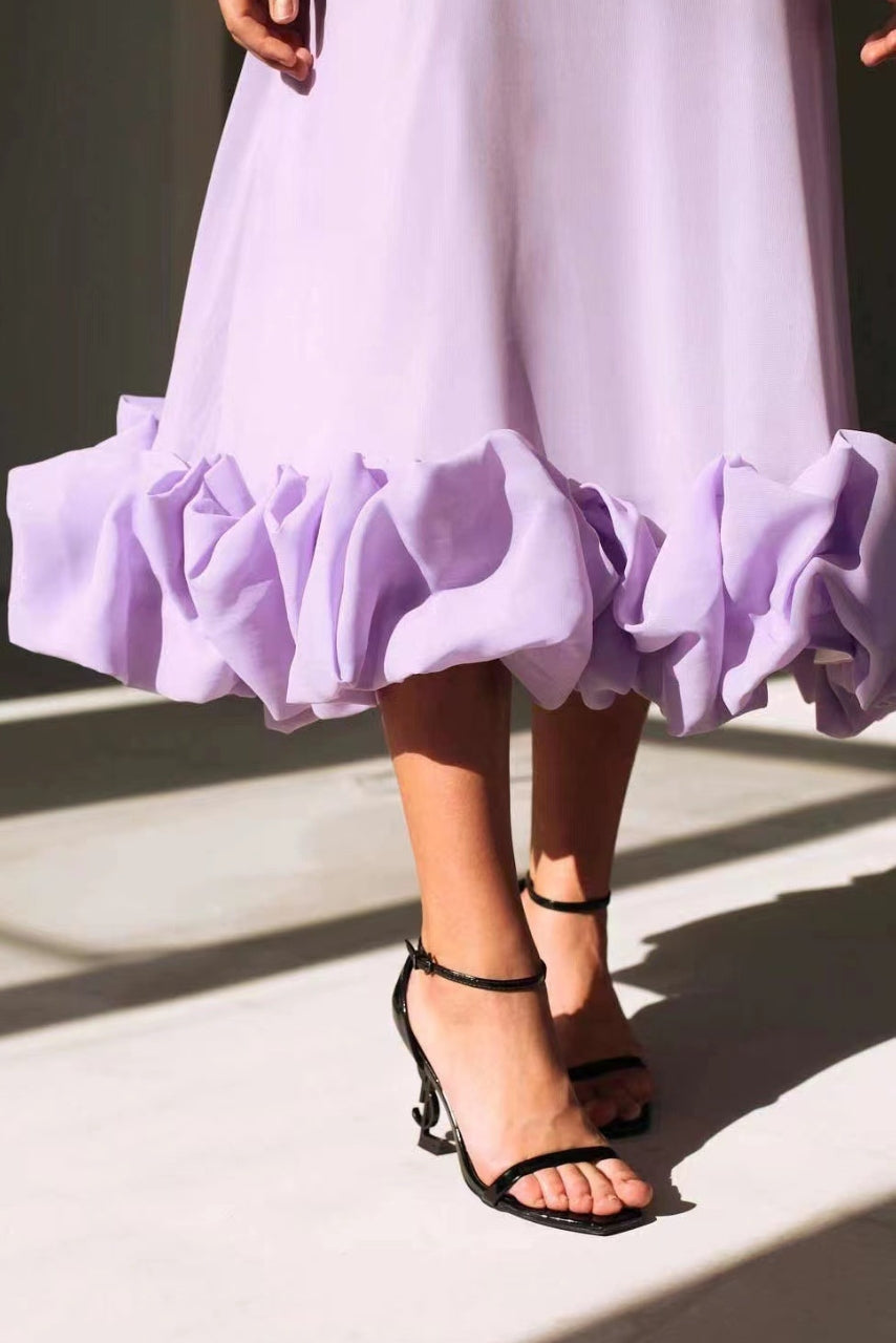Cecile | Elegant Flowing Maxi Dress