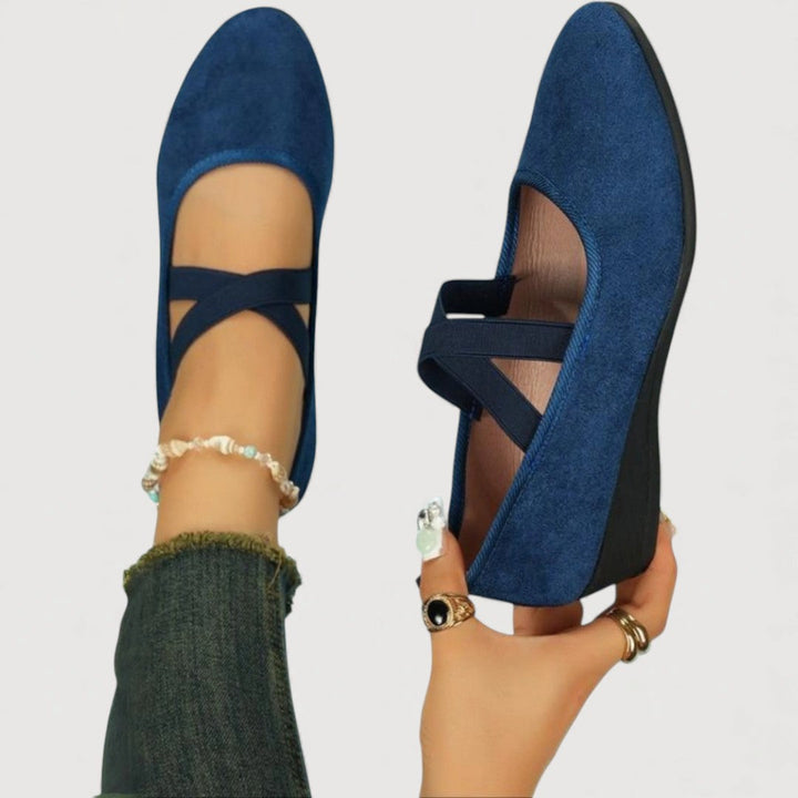 Susanna | Crossover Strap Ballet Flats