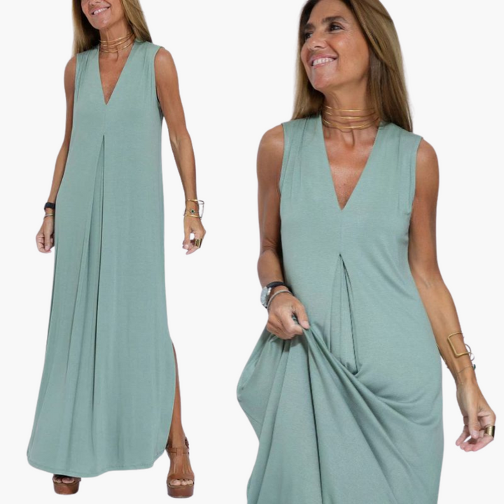 Lauren | Elegant Sleeveless Maxi Dress