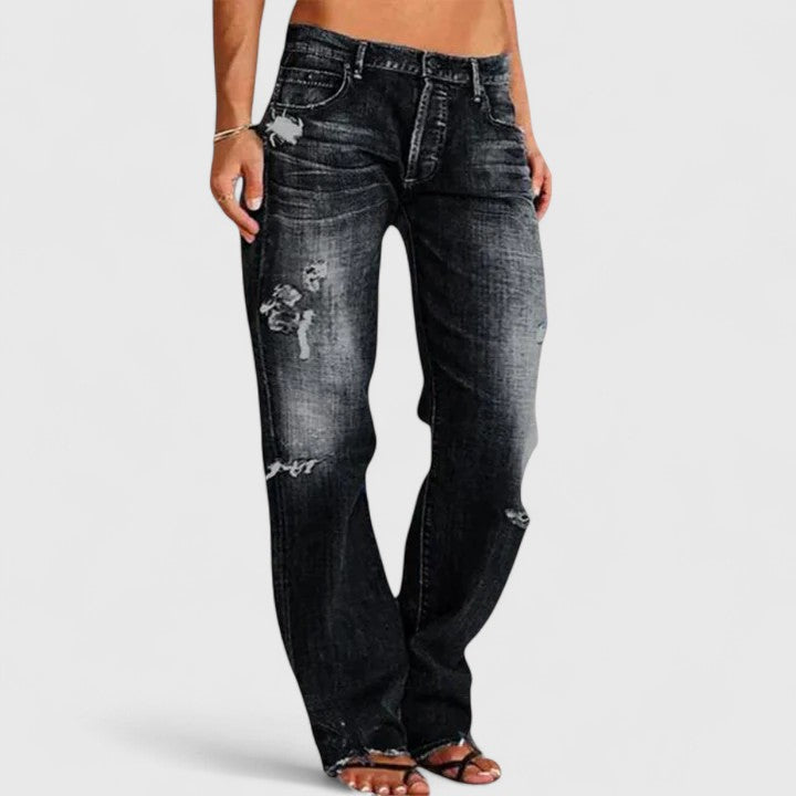 Georgia | Relaxed Straight-Leg Jeans