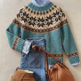 Elke | Heritage Pattern Sweater