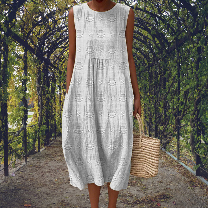 Ophelia | Relaxed Sleeveless Pocket Dress