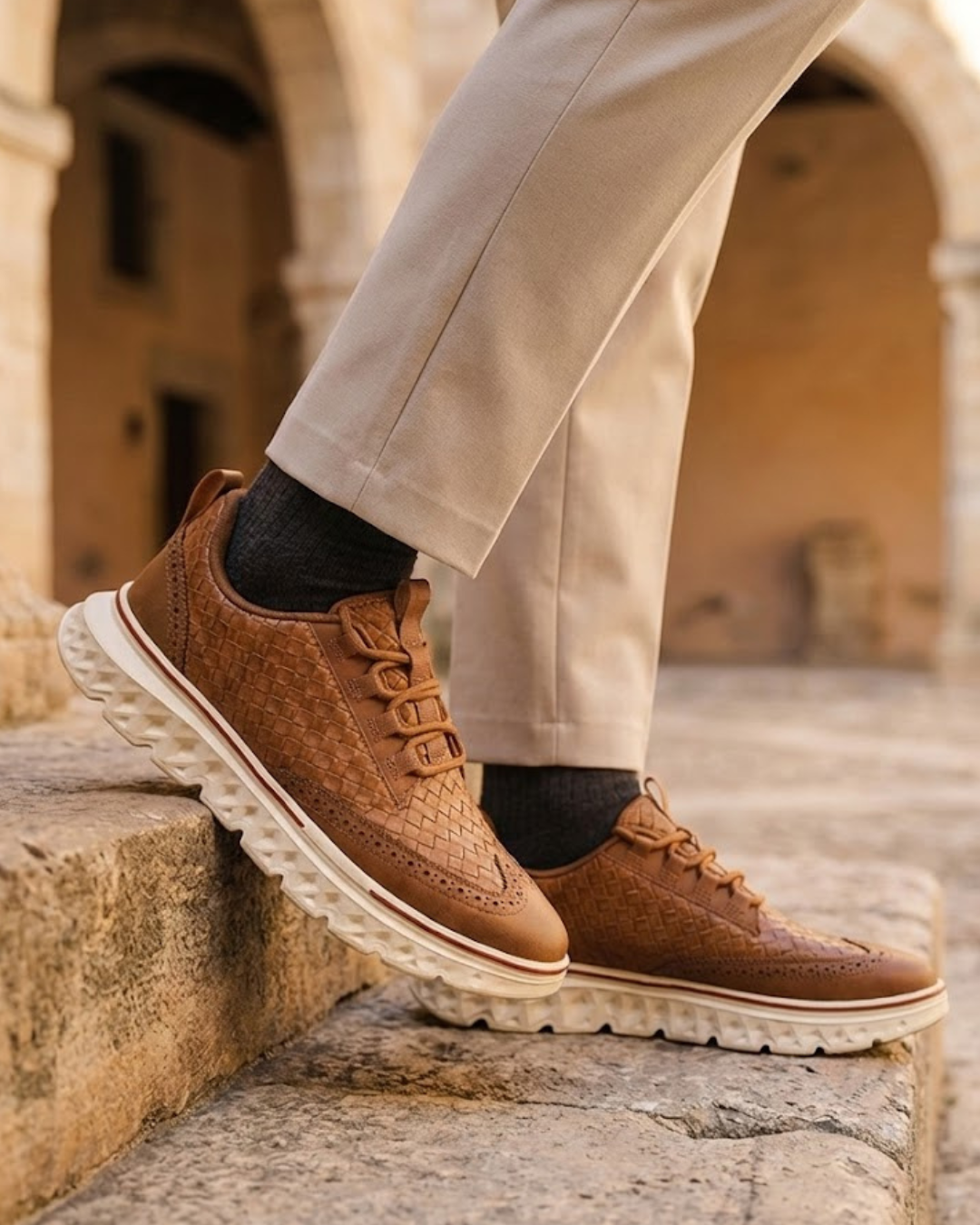 Frederick | Woven Dress Trainers