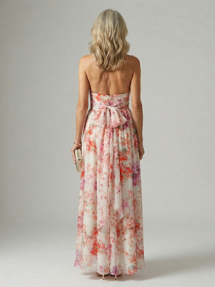 Cassandra | Graceful Floral Maxi Dress
