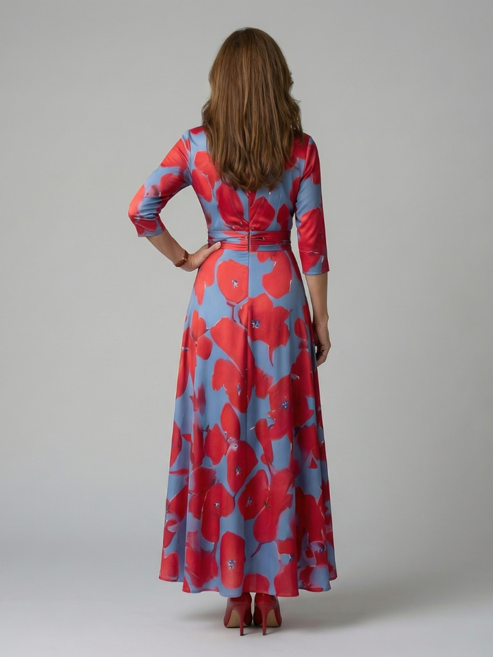 Susanne | Floral Wrap Maxi Dress