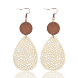 Petra | Vintage Teardrop Drop Earrings