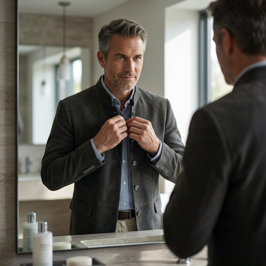 Winston | Refined Stand-Collar Jacket