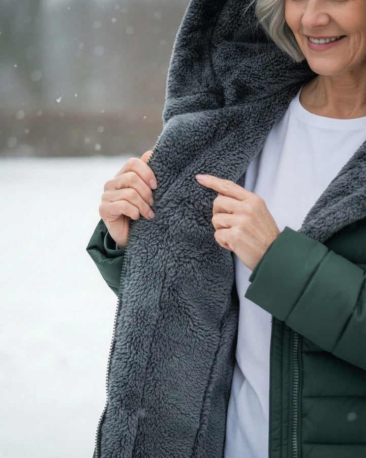Rosalyn | Cosy Hooded Padded Coat