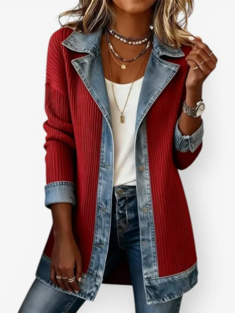 Wendy | Structured Contrast Jacket