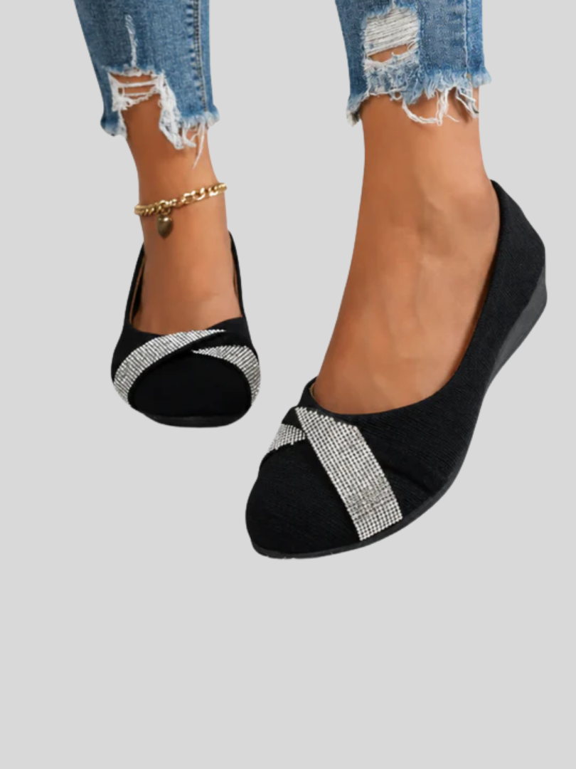 Beverly | Embellished Comfort Flats