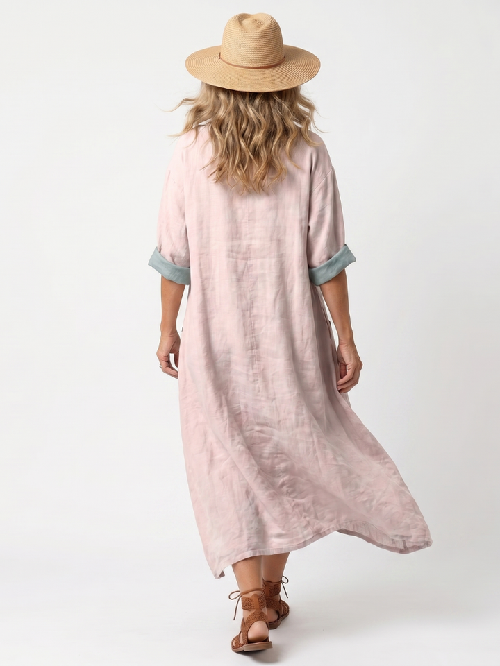 Paloma | Ornate Panel Relaxed Midi Dress