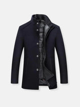 Reginald | Refined Stand-Collar Coat