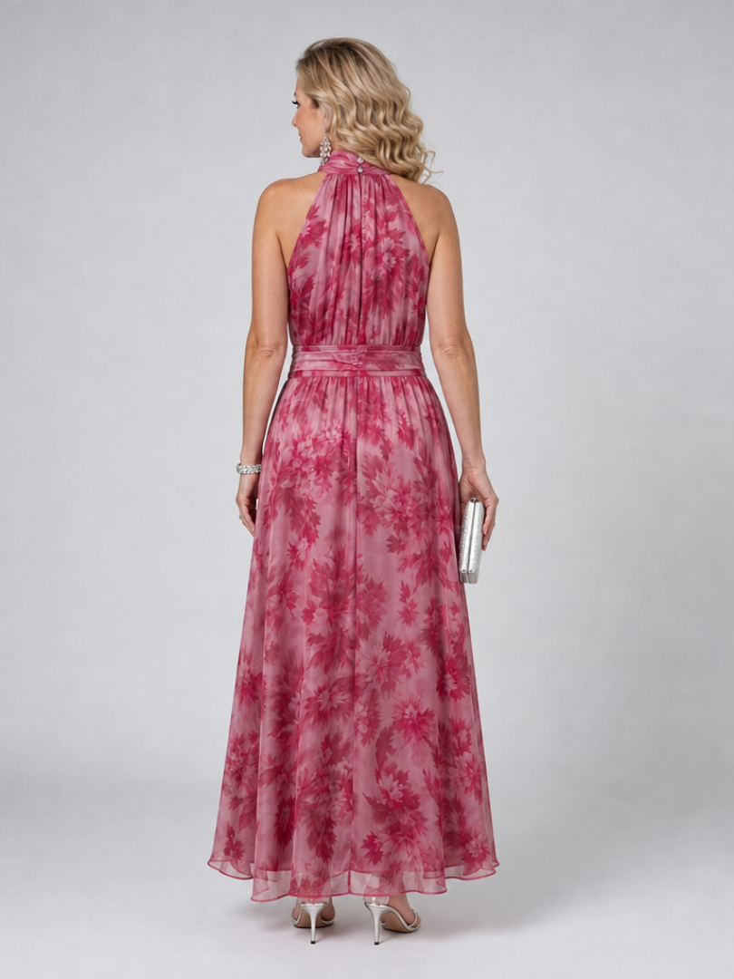Melody | Flowing Halter Maxi Dress