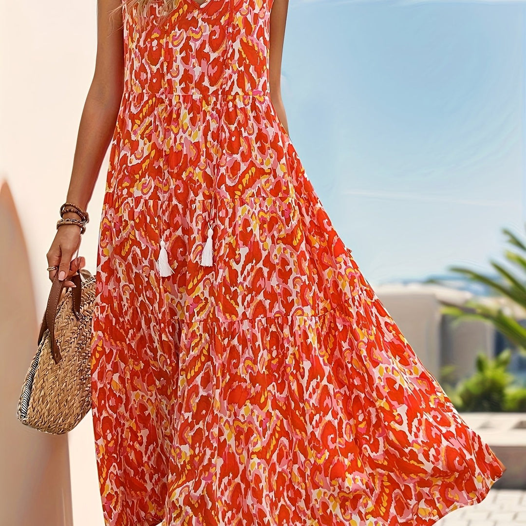Poppy | Tiered Boho Summer Maxi Dress