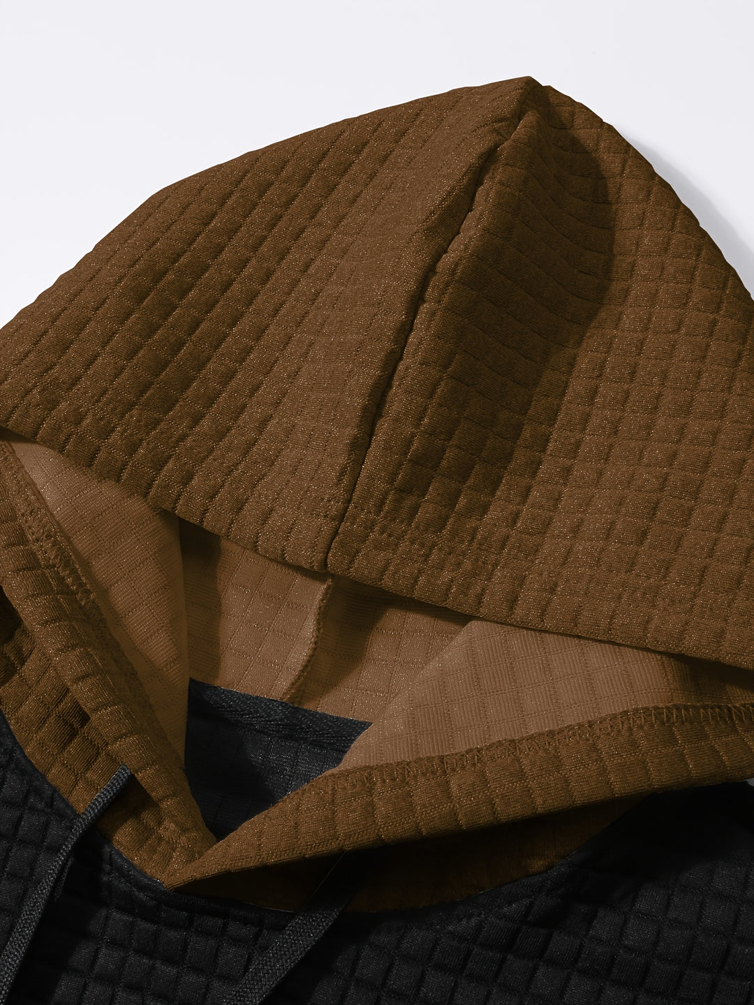 Jasper | Textured Colour-Block Hoodie