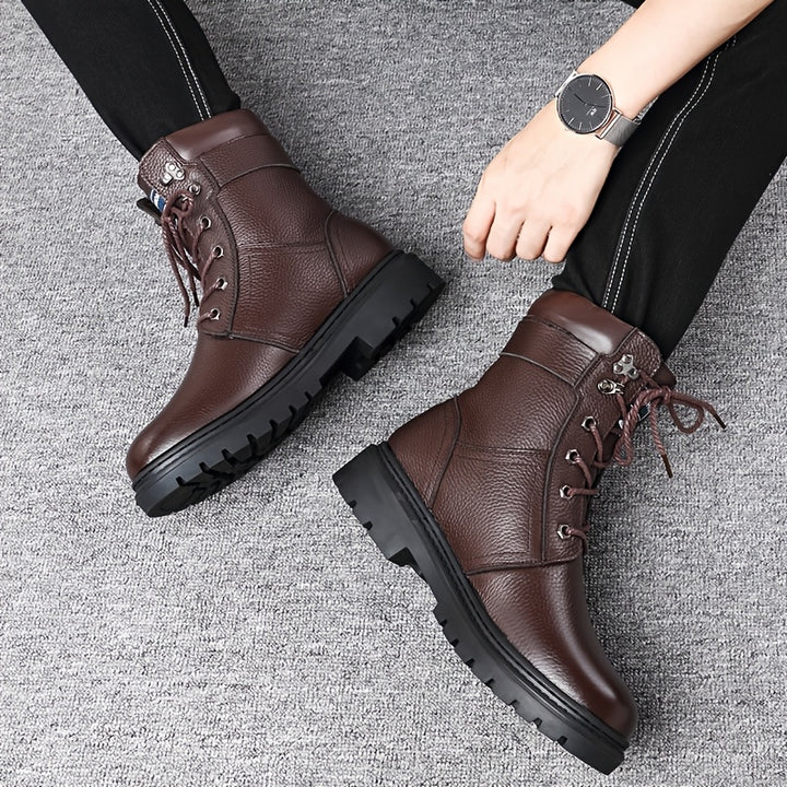 Wesley | Rugged Lace-Up Boots