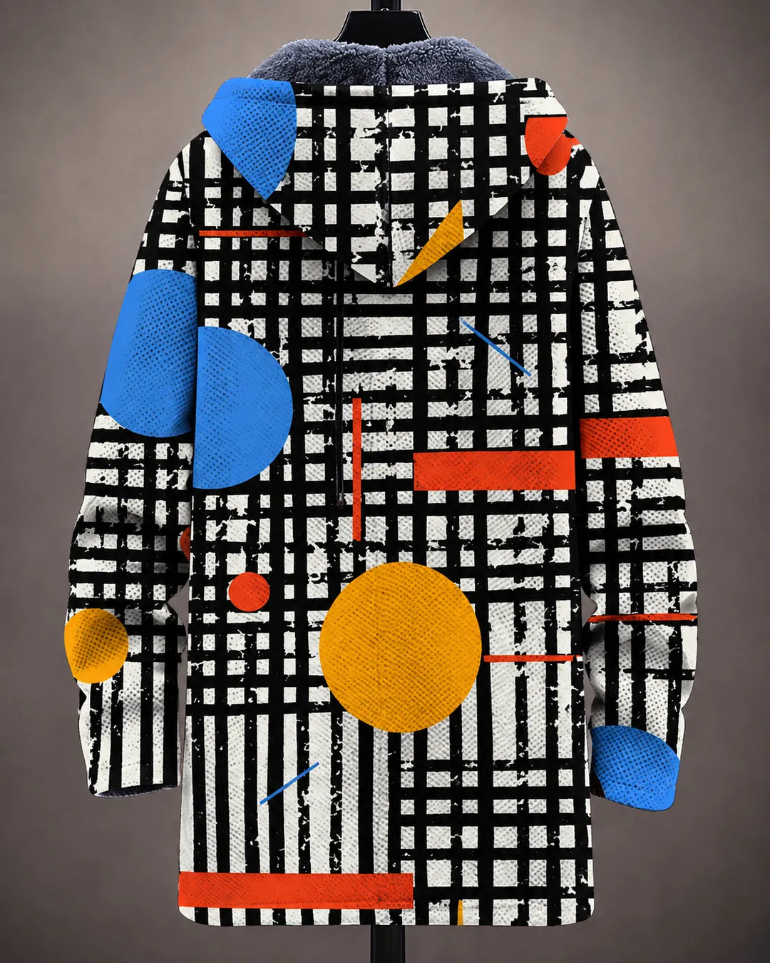 Fletcher | Bold Art-Print Hooded Jacket