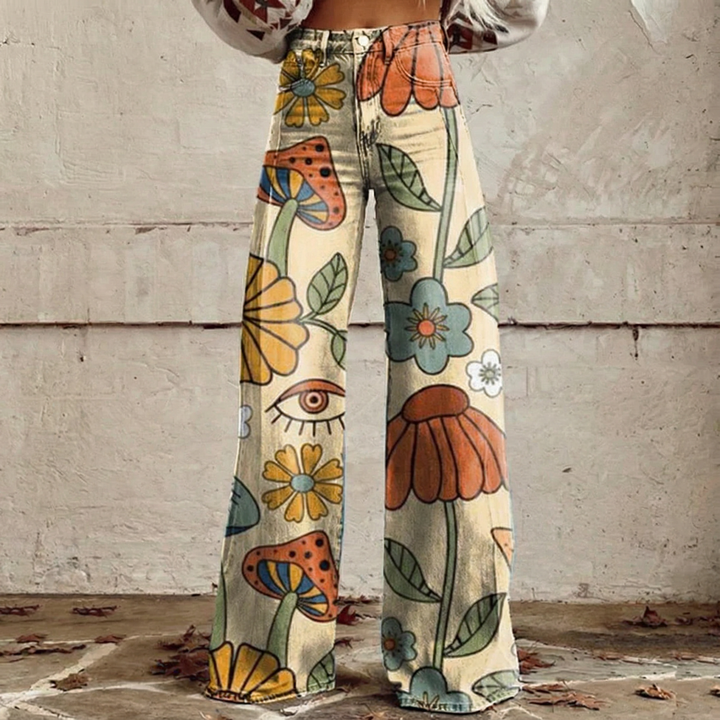 Gretchen | Free-Spirited Wide-Leg Trousers