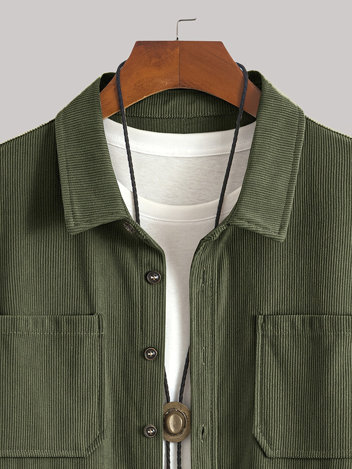 Dalton | Textured Ribbed Overshirt