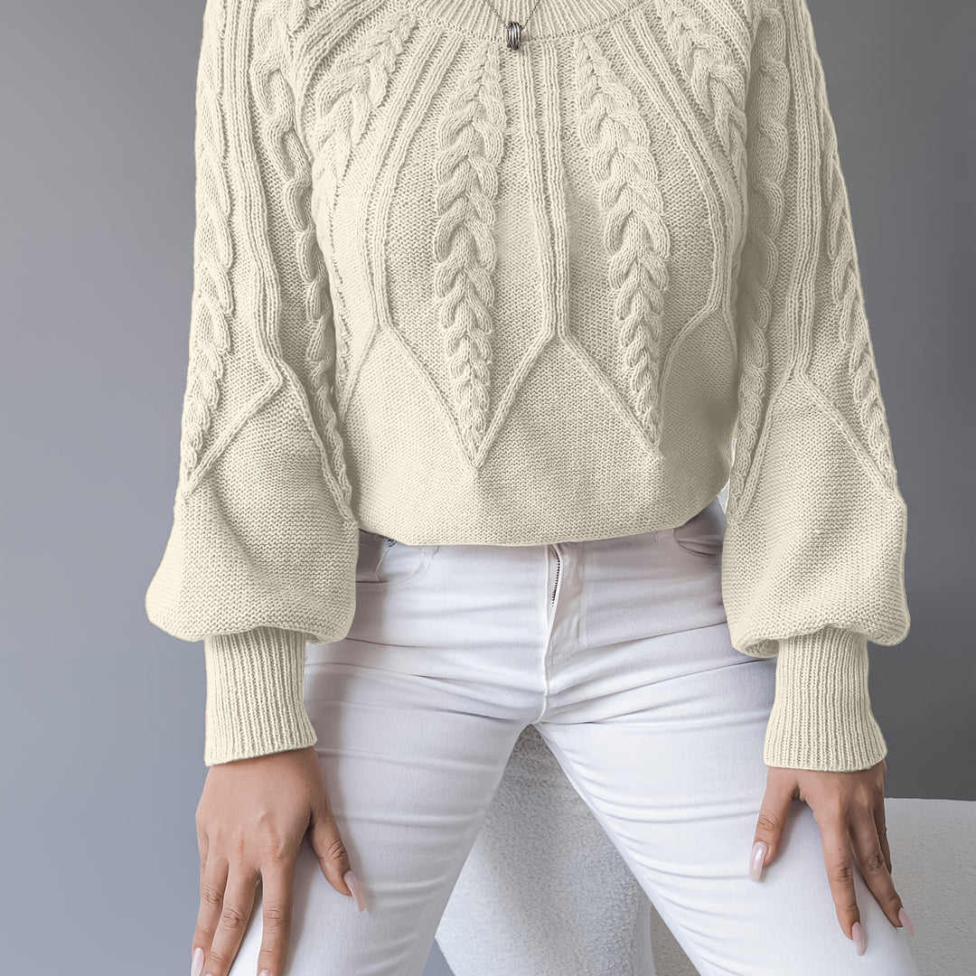 Grace | Chunky Cable-Knit Sweater